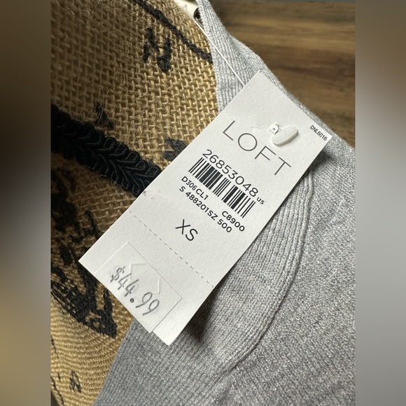 LOFT button down cardigan. Size XS. NWT. - Picture 4 of 4